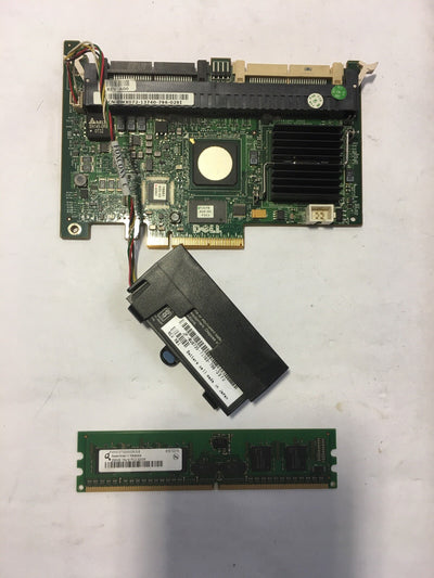 ~ Server 0WX072 Perc 5/i SAS RAID Controller Card 256MB CN-0WX072-13740 PCI-E