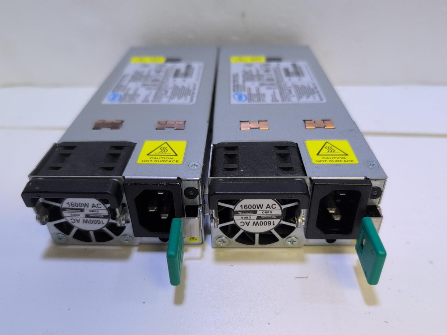 One Pair Intel PSSF162205A 1600W Server Switching Power Supply J78186-006 -