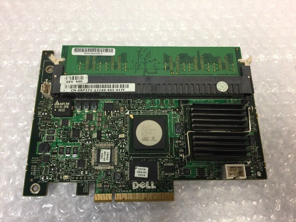 -  Dell  RP272 PERC5/i PowerEdge 840, 1900, 1950 SAS Controller w/256M 