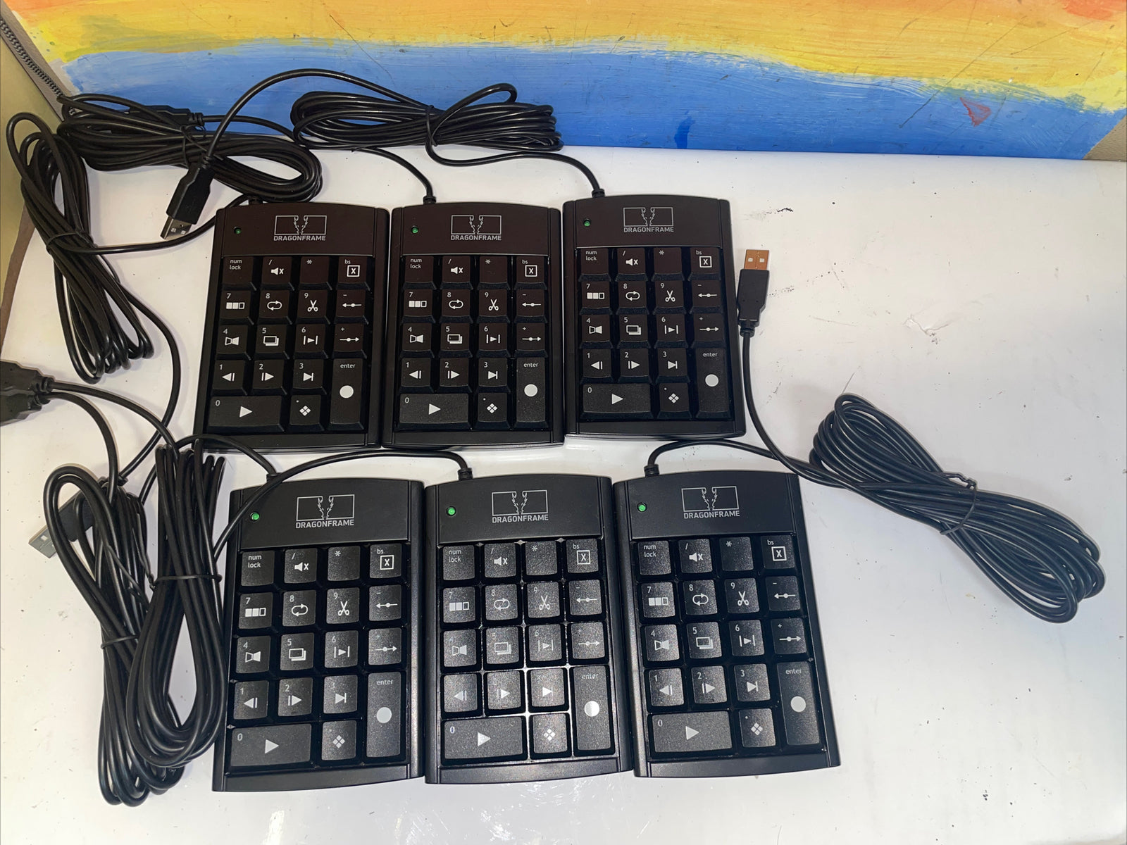 1× New DragonFrame DZED USB KeyPad Controller DFK02 Stop Motion Animation