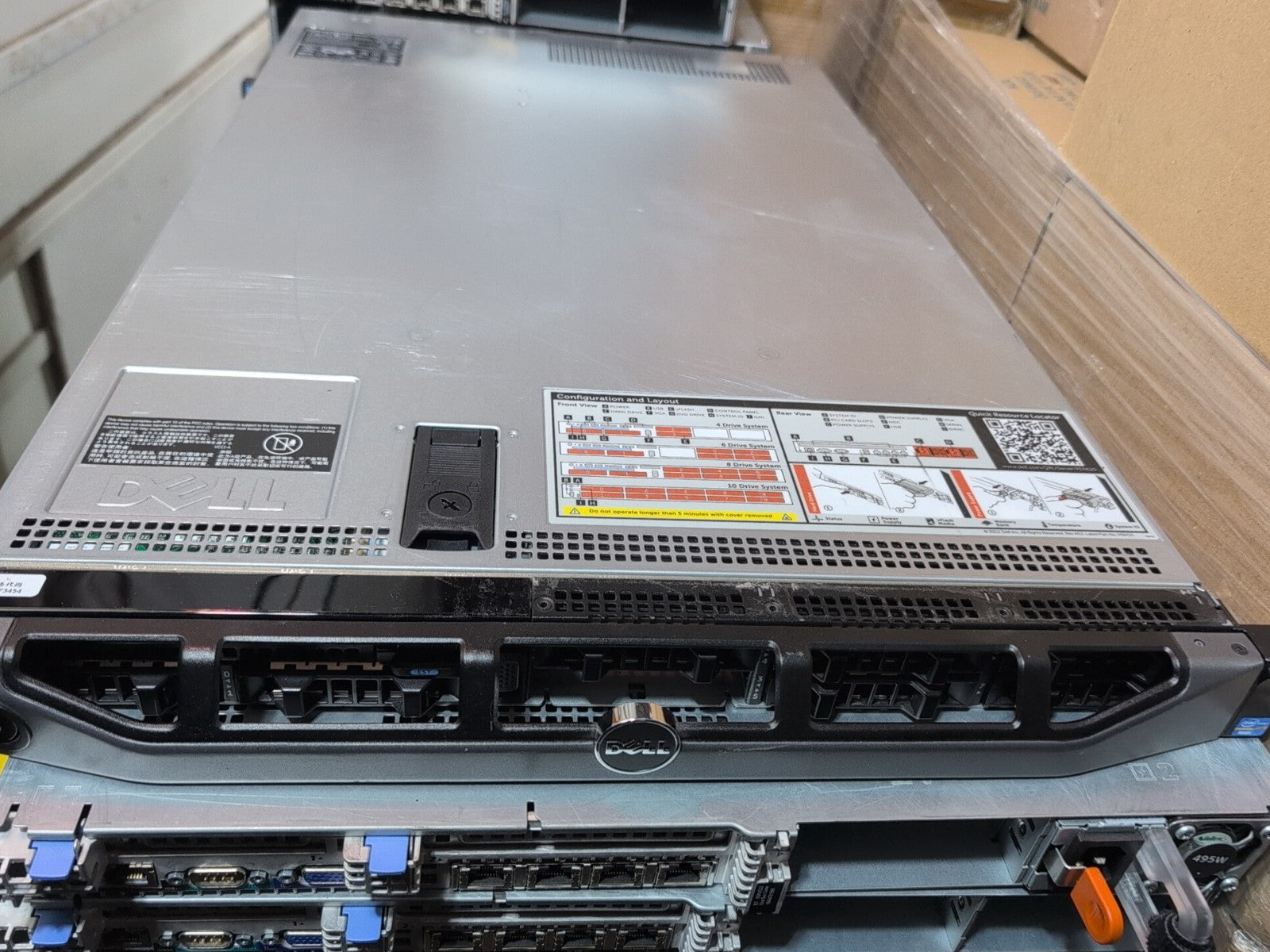 🔥 Dell PowerEdge R620 Server 2x Xeon E5-2680/2620 V2/2x PSU (NO RAM/HDD/CADDY)