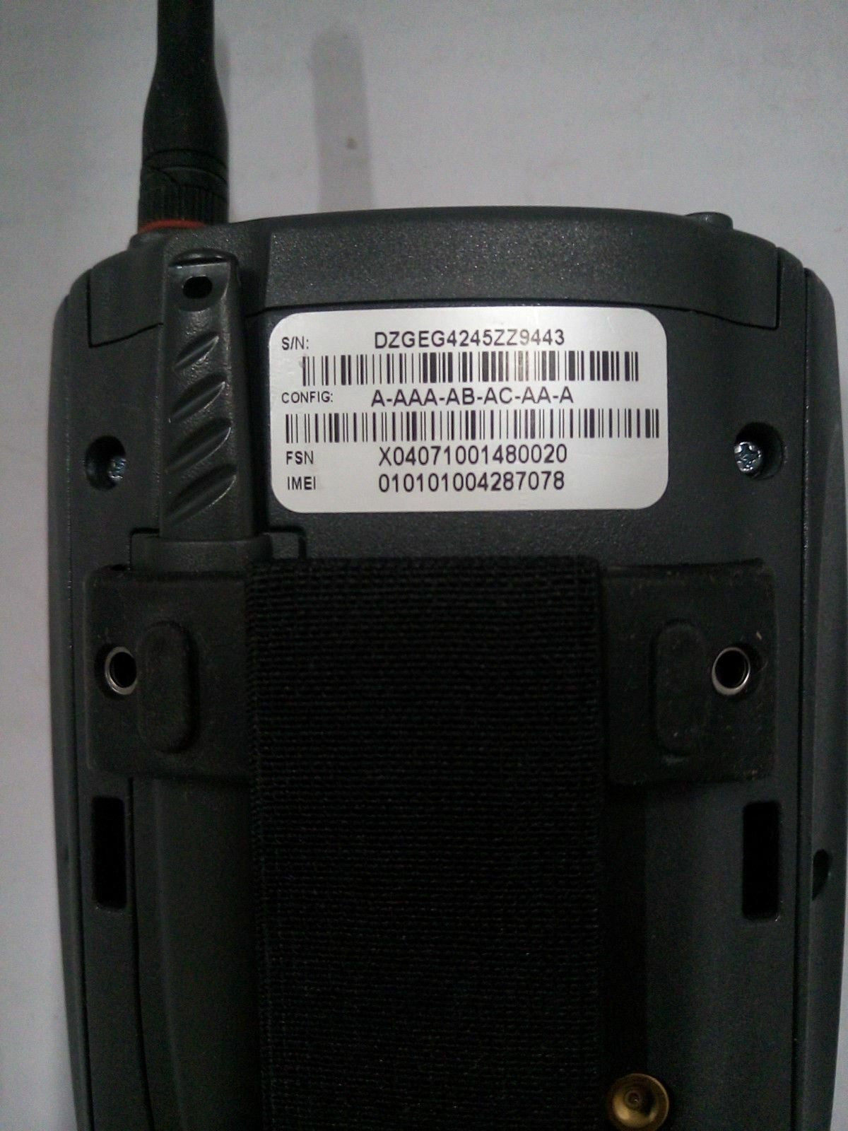 - Itronix GoBook Q200 Data Collector Q-200 X04071001480020 W/charger & cable @@@