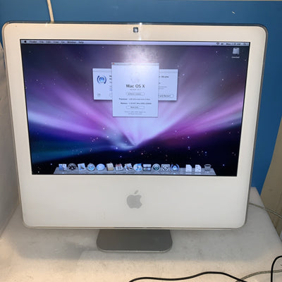 Nice ~ Apple iMac 17" Intel Core Duo 1.83Ghz 2GB RAM 160GB OS X 10.5