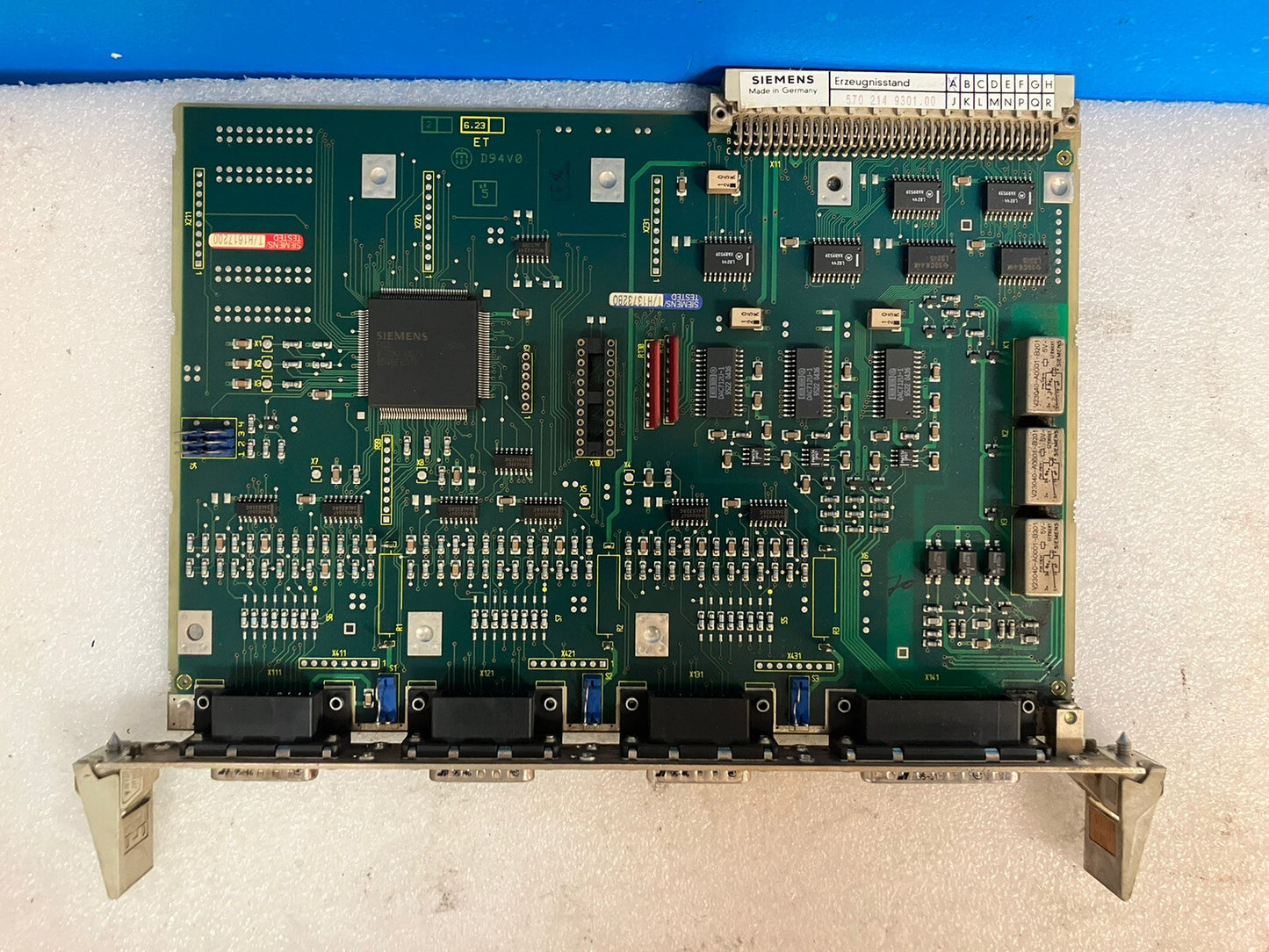 ~ SIEMENS Erzeugnisstand 570 214 9301.00 Circuit Board w/ PCA B 790 0029 CPU