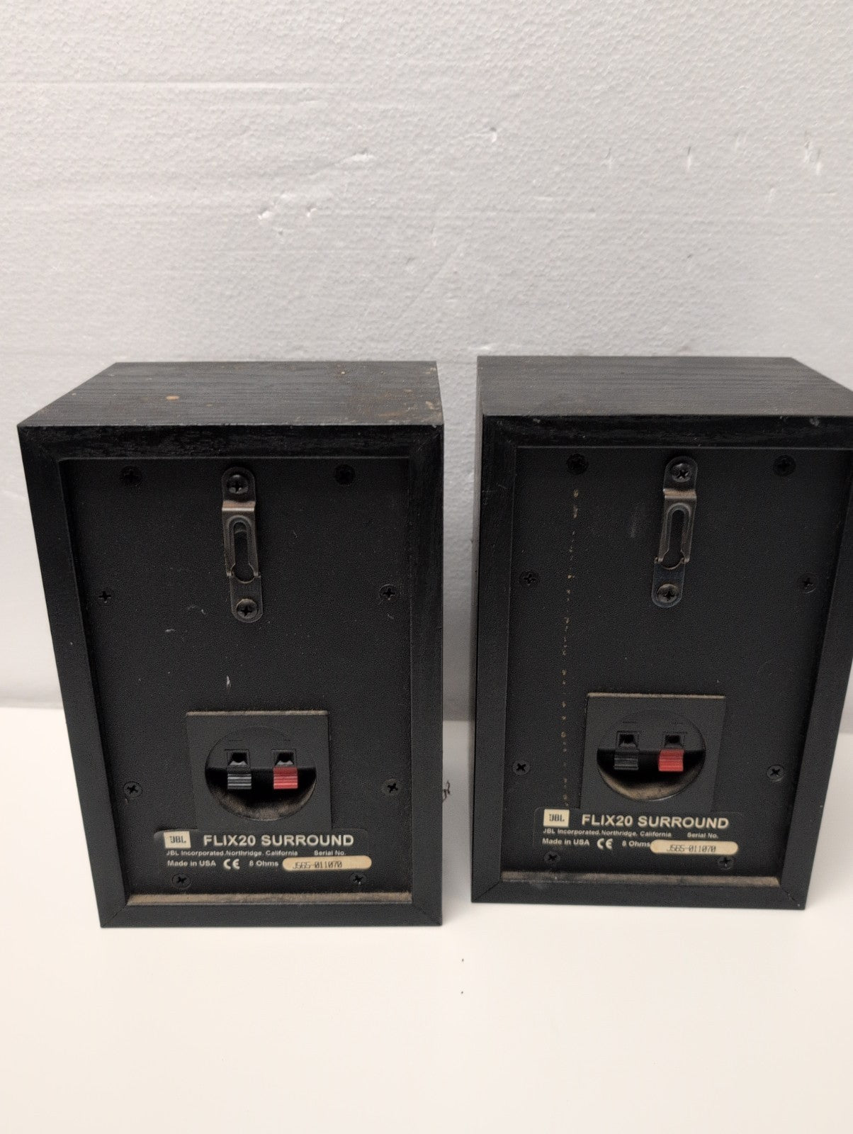 🔥 One Pair JBL FLIX20 Vintage Home Theater Surround  Speakers -