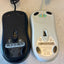 🔥 Microsoft Basic Optical Mouse v2.0 Model 1113 Lot of 2 Black White USB Wired