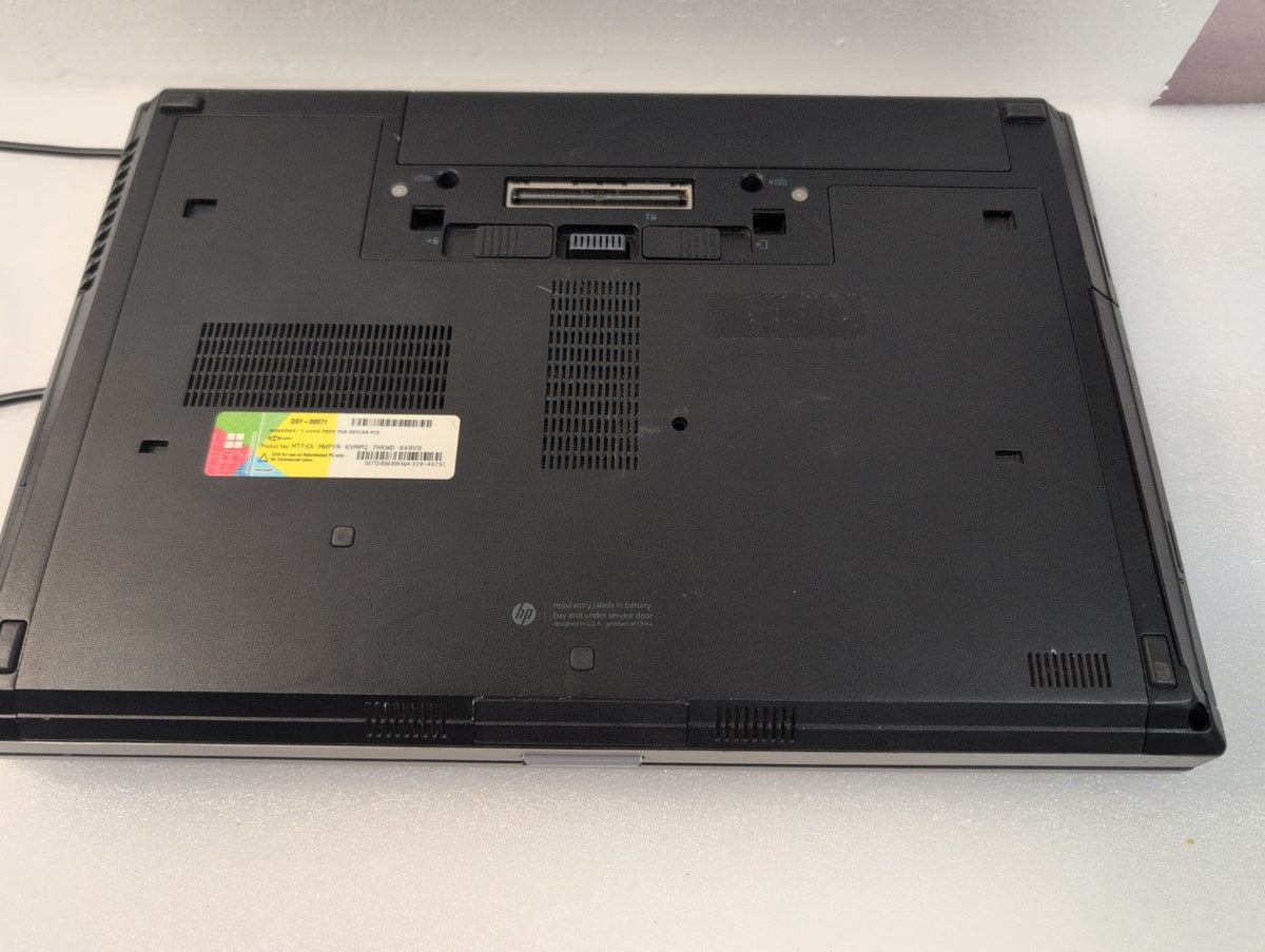 🎸 Hp Elitebook 8460p 14" Laptop i5-2540M CPU /4GB Ram/250GB HDD/WIN XP 