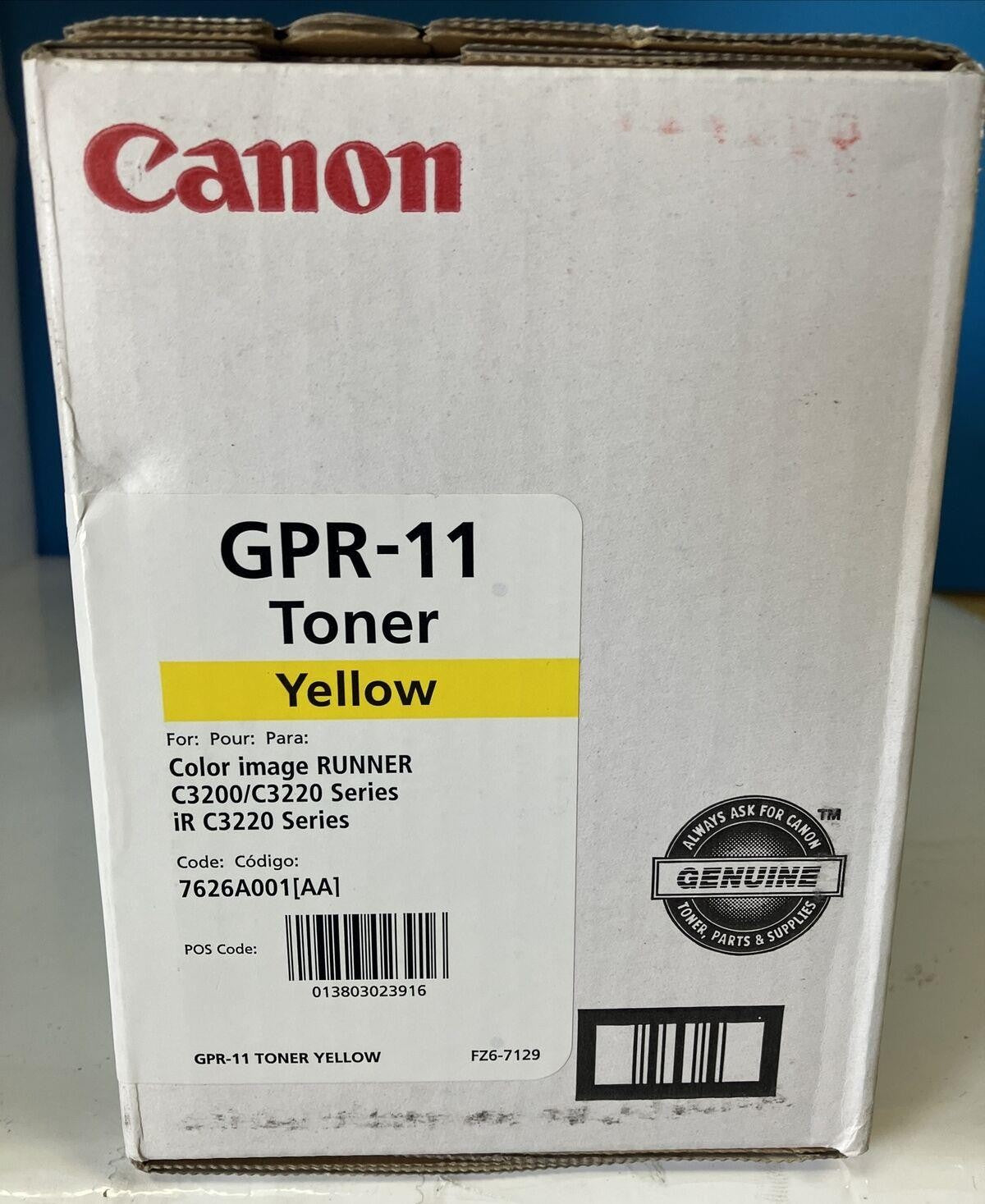 (New Sealed) GPR-11 Toner Yellow For C3200 / C3220G / C3220 / C3220N 7626A001 ~