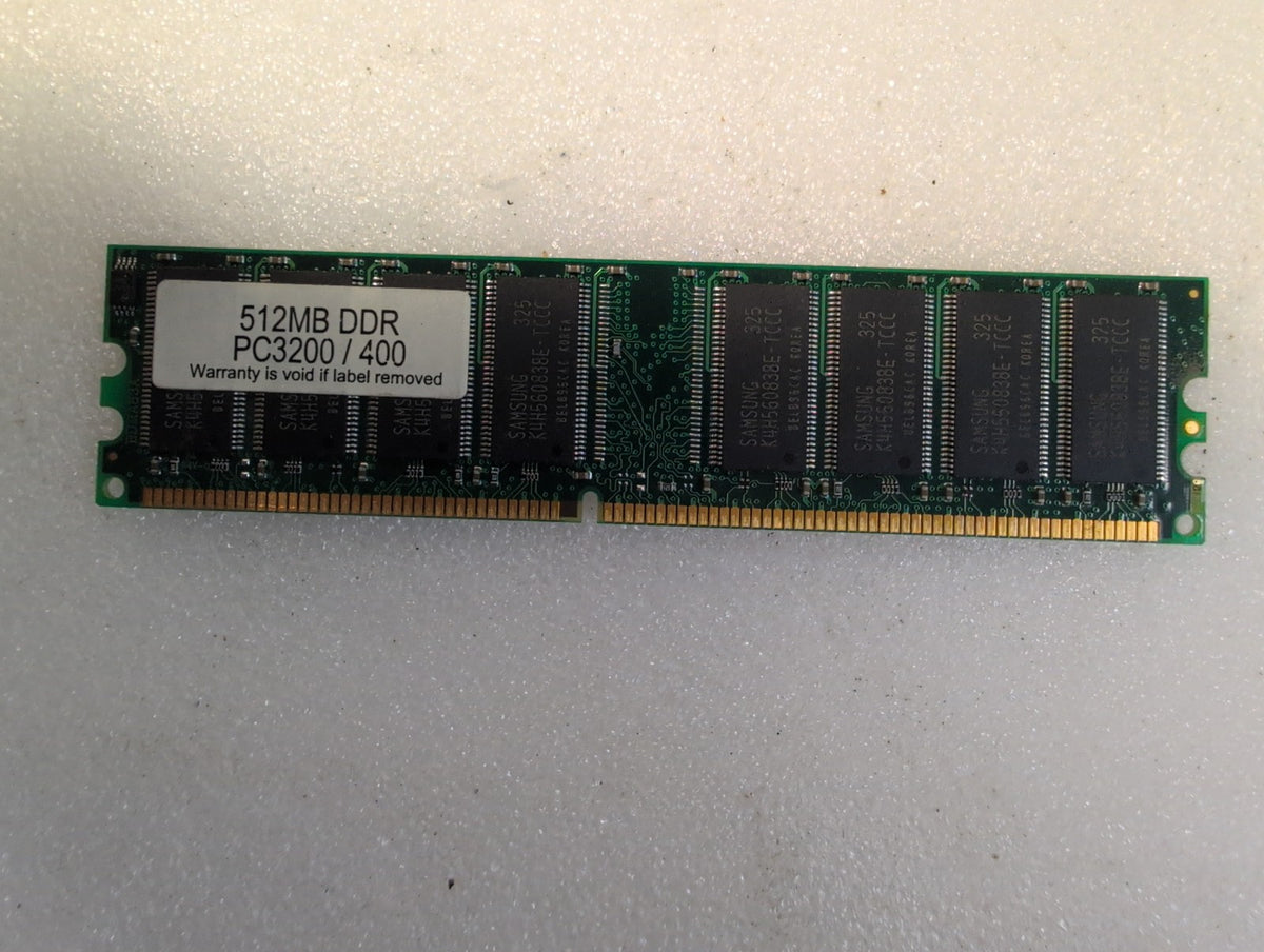🎸 Samsung 512MB DDR PC3200 400MHz Desktop RAM Memory 184-Pin DIMM Module