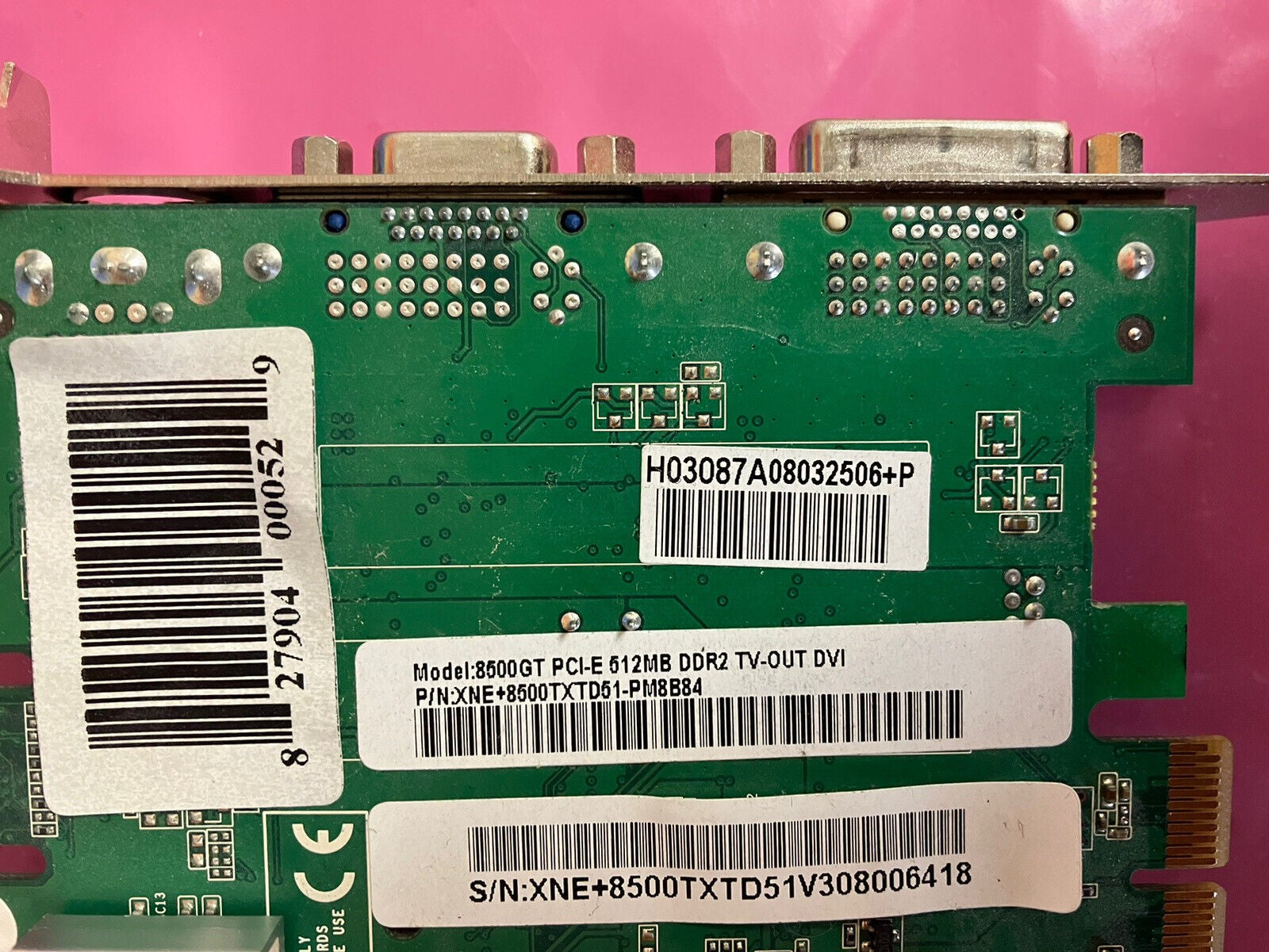 ~ Palit 8500GT PCI-E 512MB DDR2 TV VGA DVI XNE+8500TXTD51-PM8B84 Graphics Card