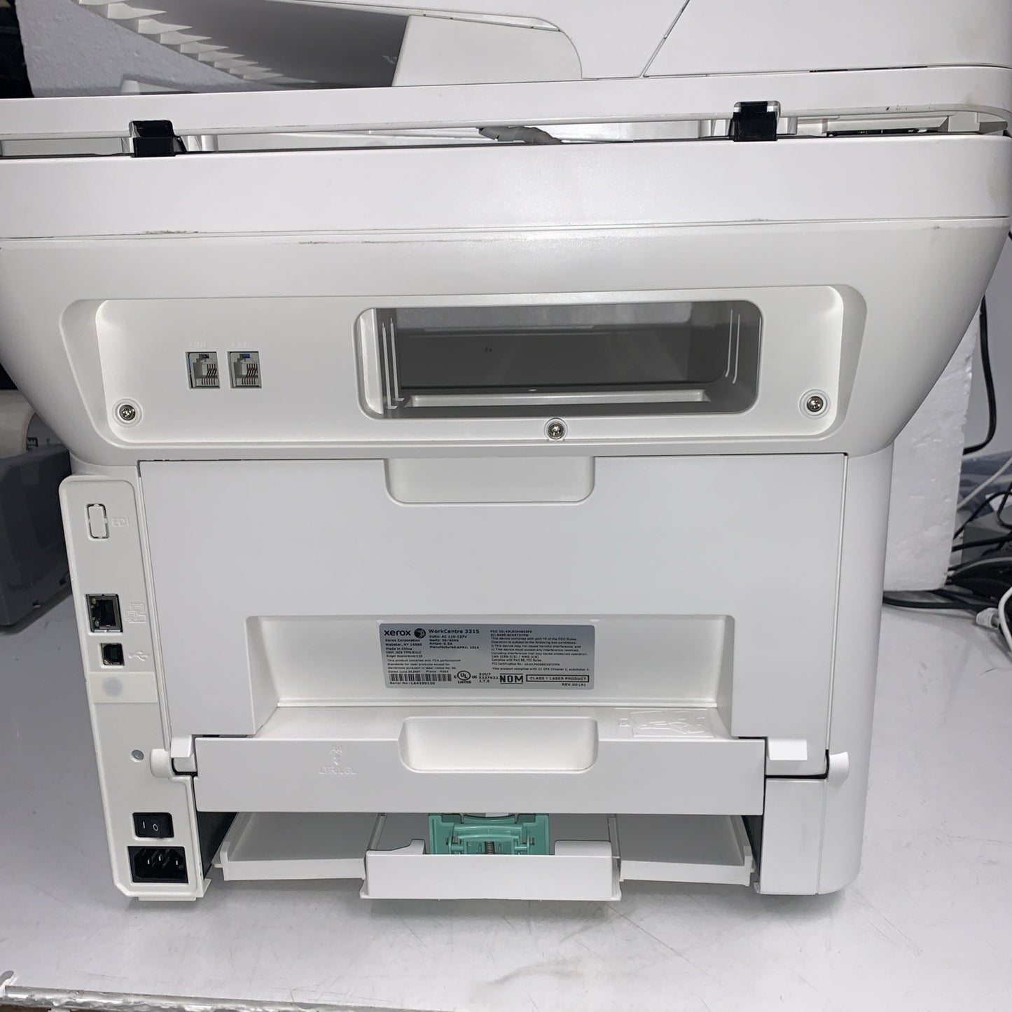 Nice ~ Xerox WorkCentre 3315 AIO Monochrome Laser Printer (low page count 18K)