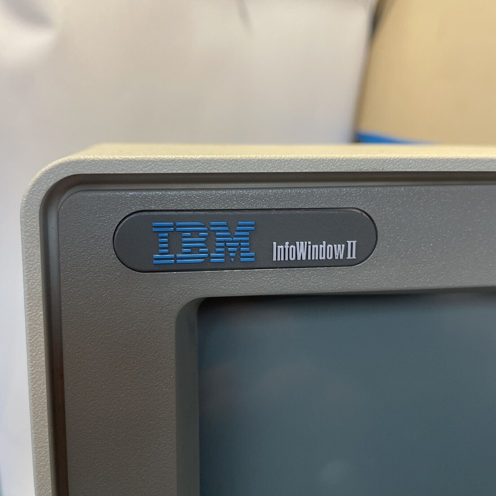 Nice ~ IBM 3487 InfoWindow II Display Station 1993 with IBM P/N 1395660 keyboard