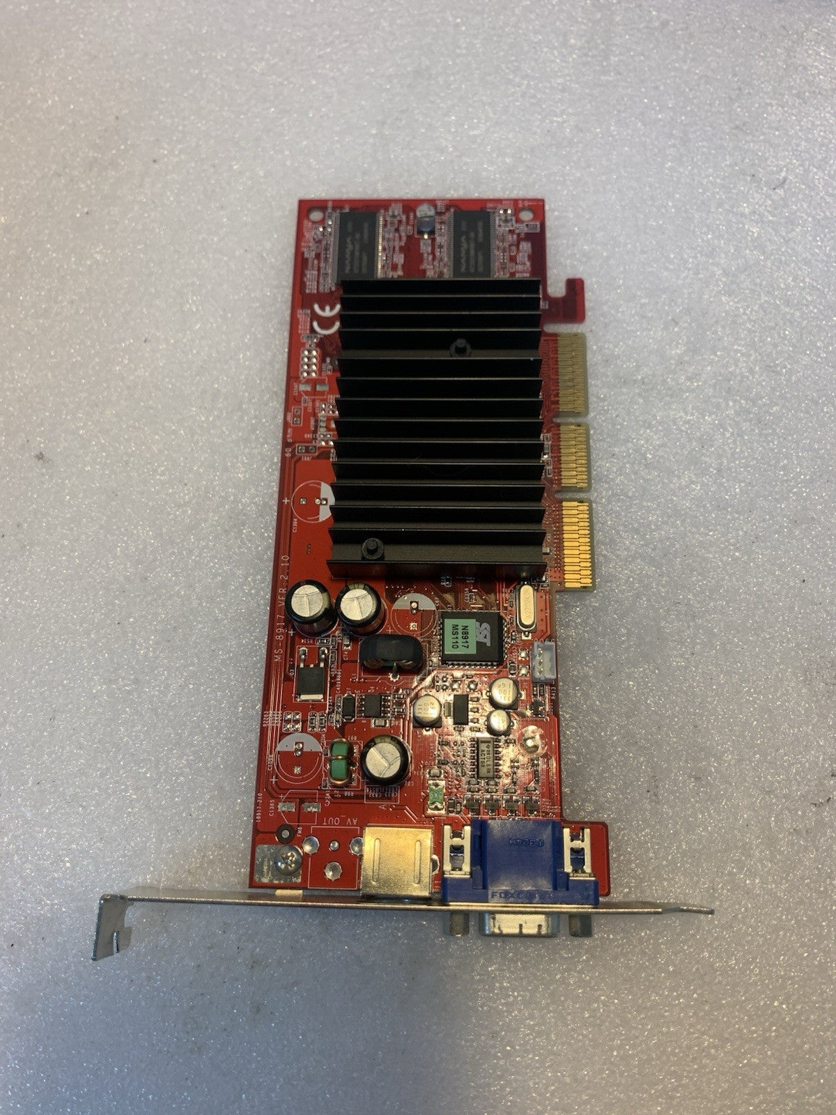 🔥 MSI NVIDIA GEFORCE FX 5200 64MB FX5200-T128 MS-8917 Graphics Card