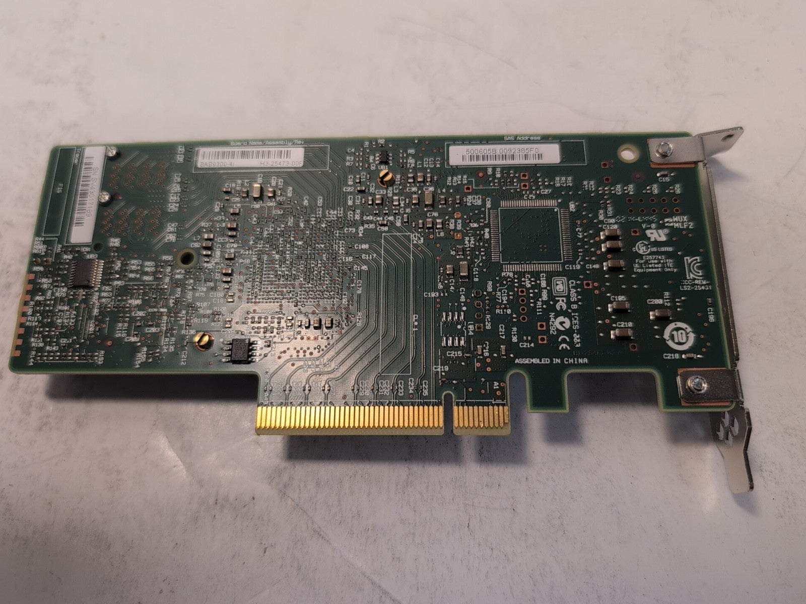 🔥 LSI LSI00346 9300-4i  SAS PCI-Express 3.0 Low Profile Controller Card -