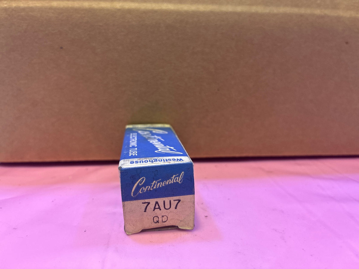 🔥 Westinghouse Continental 7AU7 Vacuum Tube QD NOS Candidate Vintage
