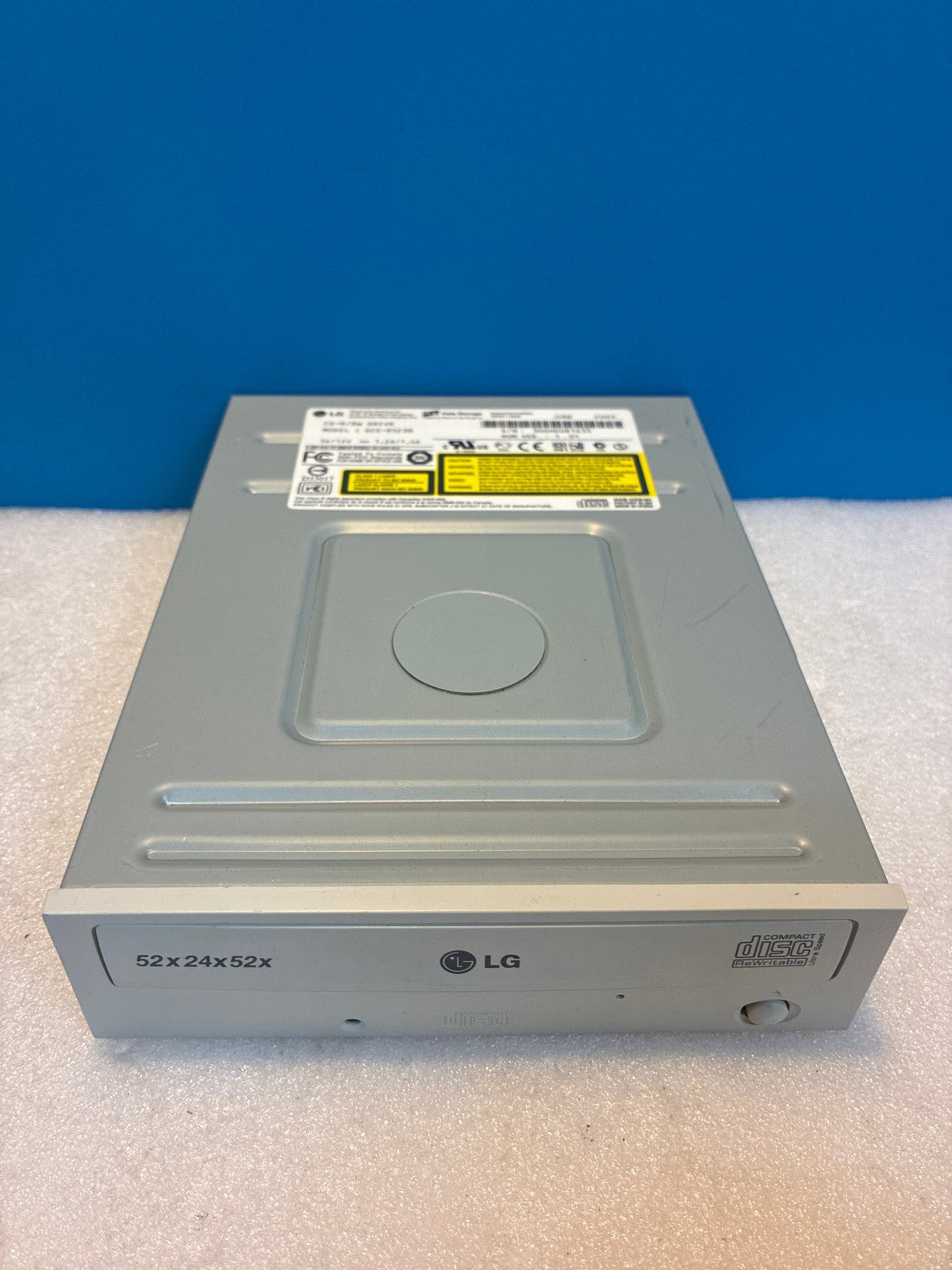 🔥 LG GCE-8523B Internal IDE CD-R/RW Drive 52x24x52x Vintage 5.25"