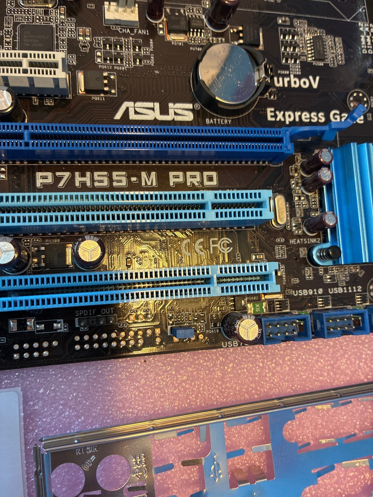 🔥 ASUS P7H55-M PRO LGA1156 Micro-ATX Motherboard with i5-660 CPU & DDR3