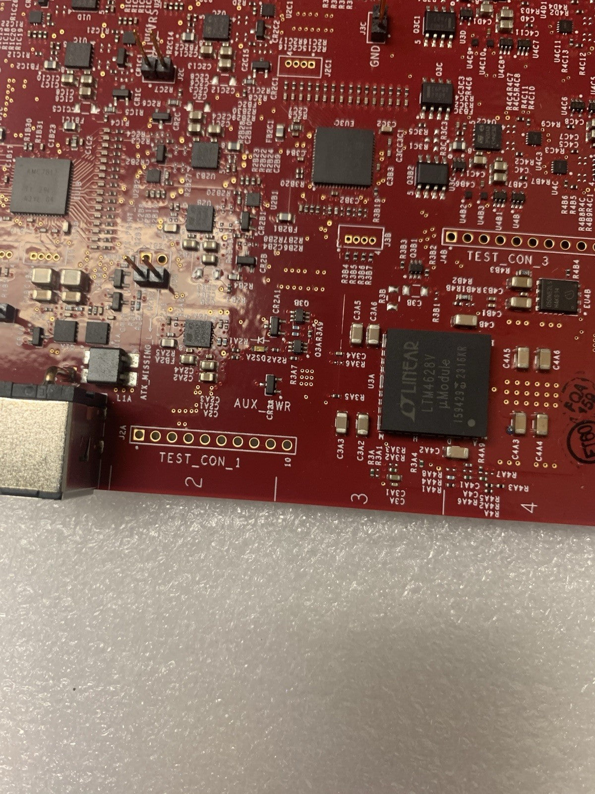 🔥 Linear Tech Power Test Board LTM4628 Multi-Phase VRM Module PCB