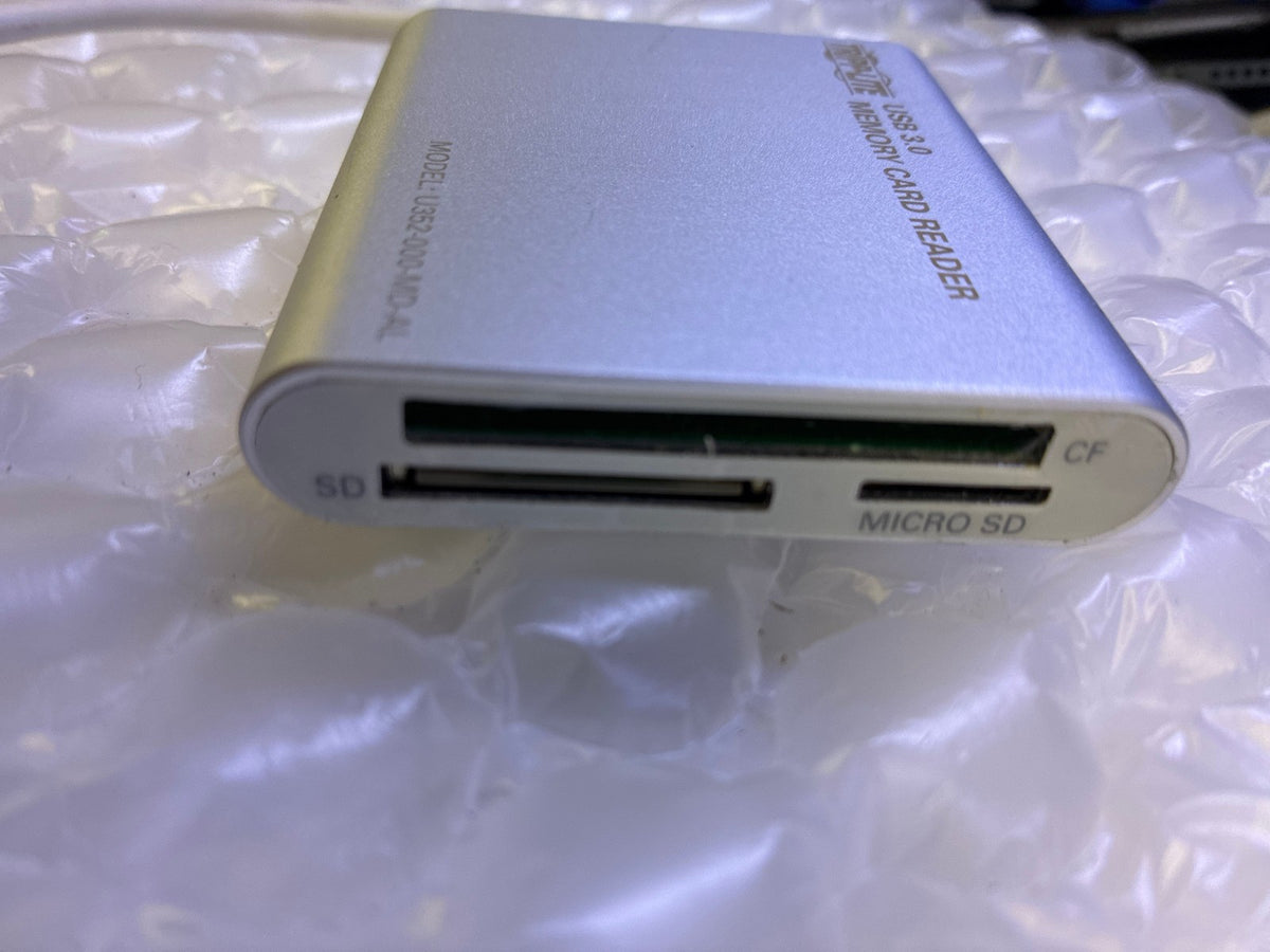 🔥 Tripp Lite U352-000-MD-AL USB 3.0 Aluminum Multi Card Reader SD CF
