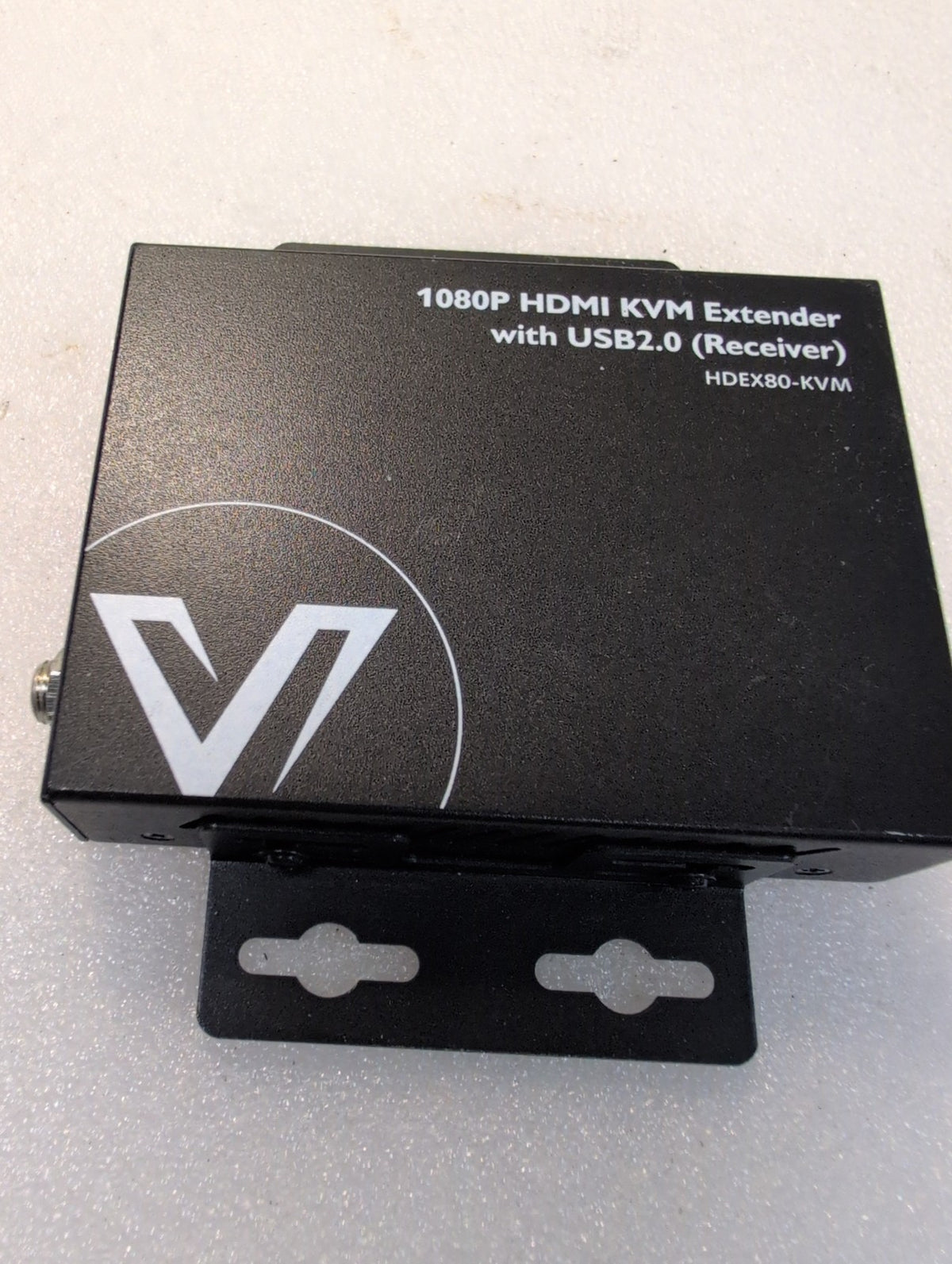 🎸 1080P HDMI KVM Extender Receiver HDEX80-KVM USB 2.0 RJ45 Wall Rack Mount