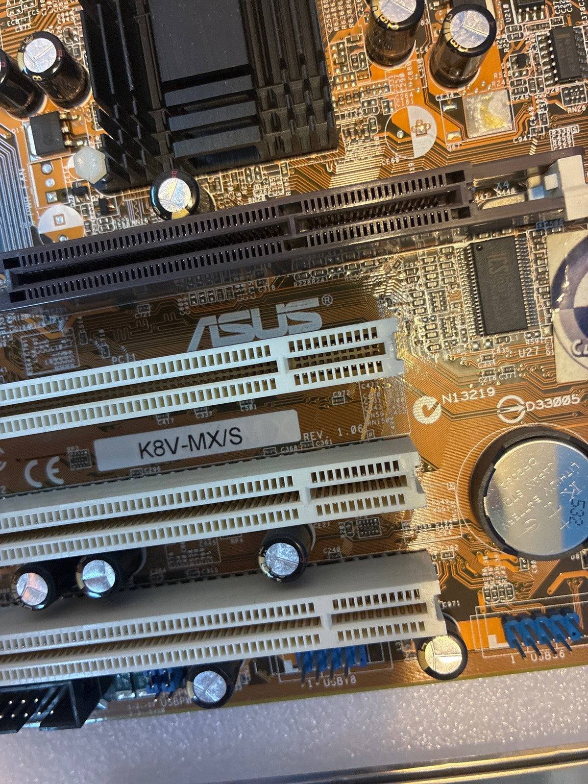 🔥 ASUS K8V-MX/S Socket 754 Motherboard with AMD Sempron 2600+ CPU