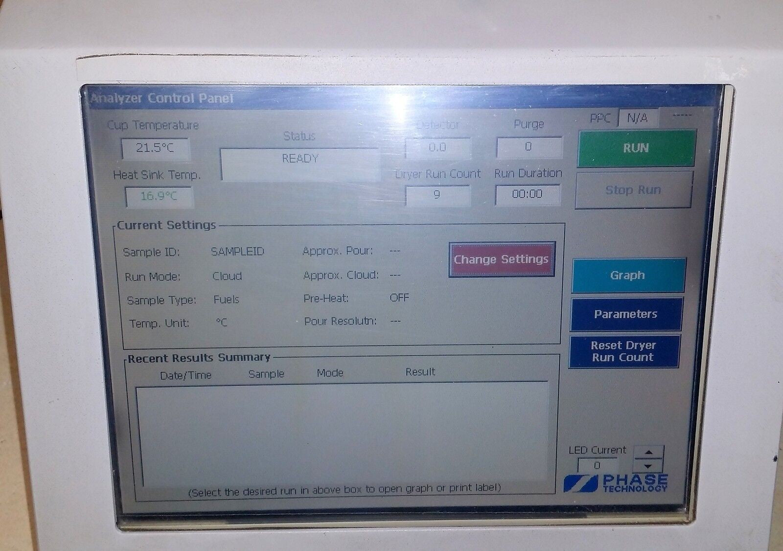 Phase Technology 70X PCA70X Lab Analyzer PCA-70X (read)