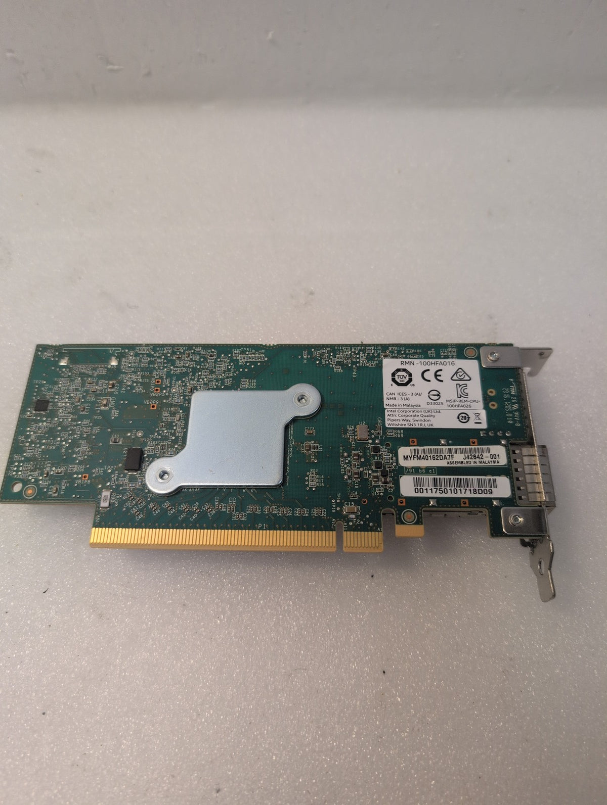 🎸 Intel Single-Port QSFP PCIe x8 Network Adapter DP/N 0N64D3 Dell OEM Card
