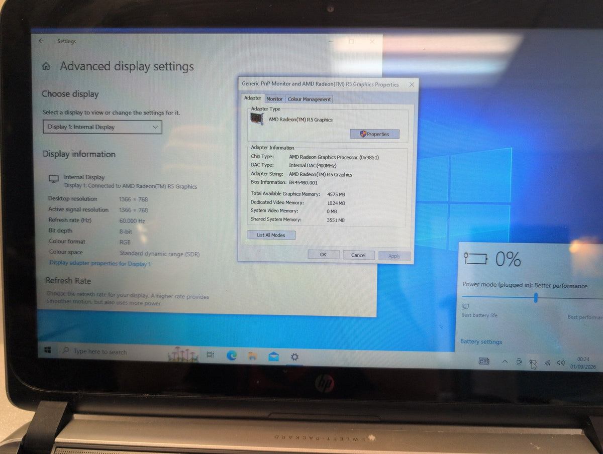 🎸 HP Pavilion 14" V148ca Touch Laptop Hexa-Core 2.0GHz CPU/8GB/ 1TB HDD /Win10