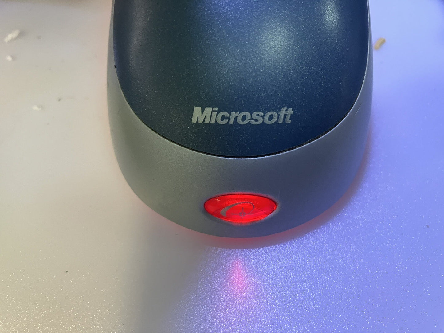 ~ Microsoft Optical Mouse Blue USB And PS/2 Compatible X08-72983 *Tested/Working