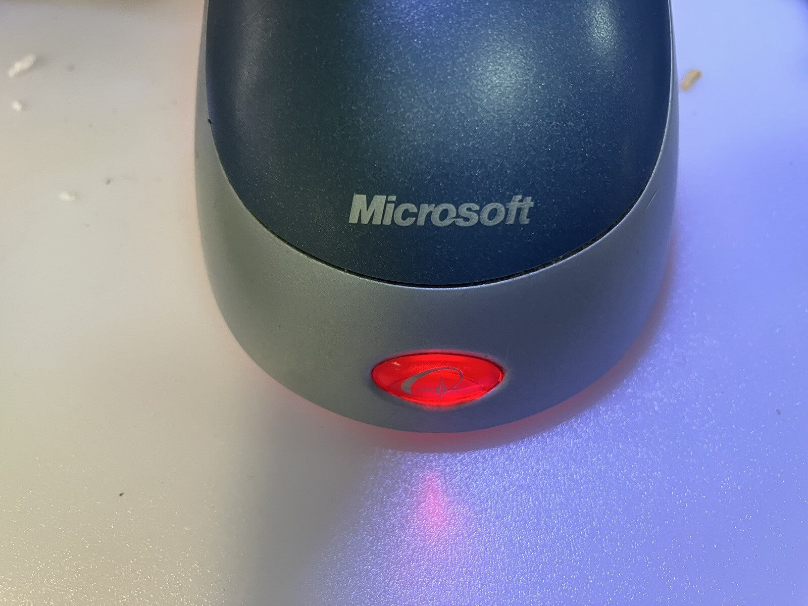 ~ Microsoft Optical Mouse Blue USB And PS/2 Compatible X08-72983 *Tested/Working