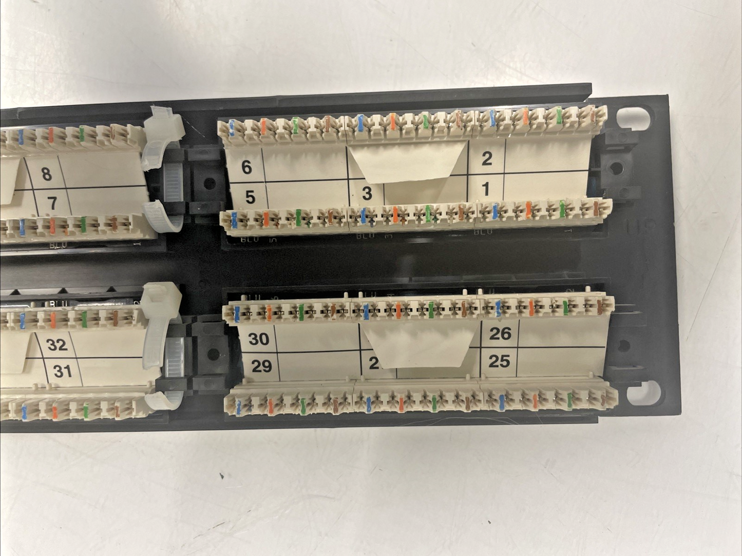 🔥AMP NetConnect   Cat 5   48 Port Patch Panel.       (10 Available)