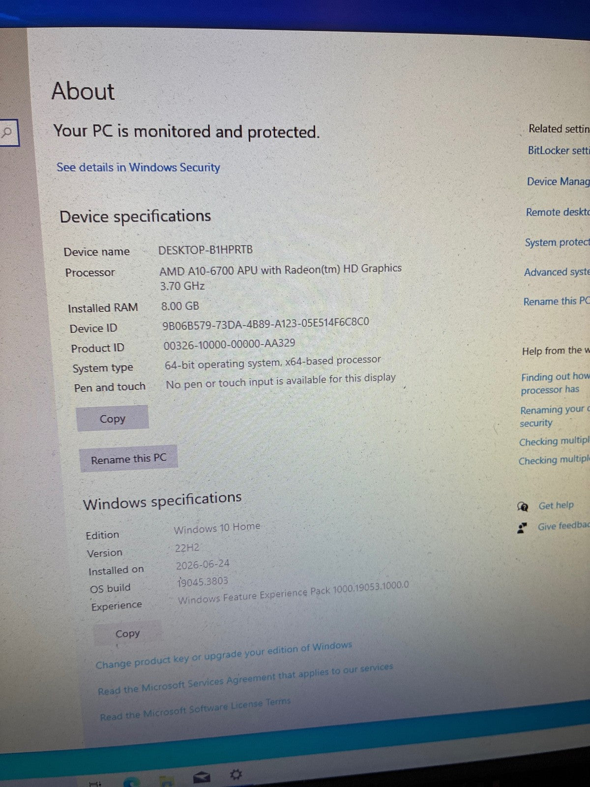 Grade A 🔥 HP Pavilion 500 AMD A10-6700 8GB 1TB NVIDIA GeForce GT 635 2GB Win 10