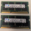 Samsung M471B5273DH0-CH9 4GB DDR3 PC3-10600S SO-DIMM Laptop RAM 2x4GB 8GB -