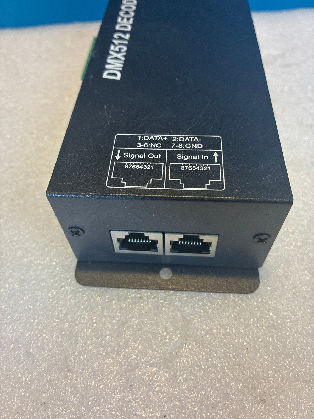 🔥 DMX512 4-Channel LED Decoder Controller DC12-24V XLR RJ45 Stage Lighting
