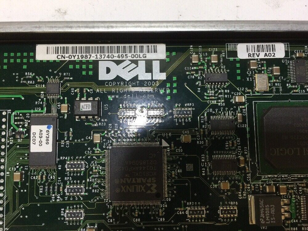 - 2x Dell PowerVault 220s Ultra 320 SCSI Controller Card 0Y1987 J2038