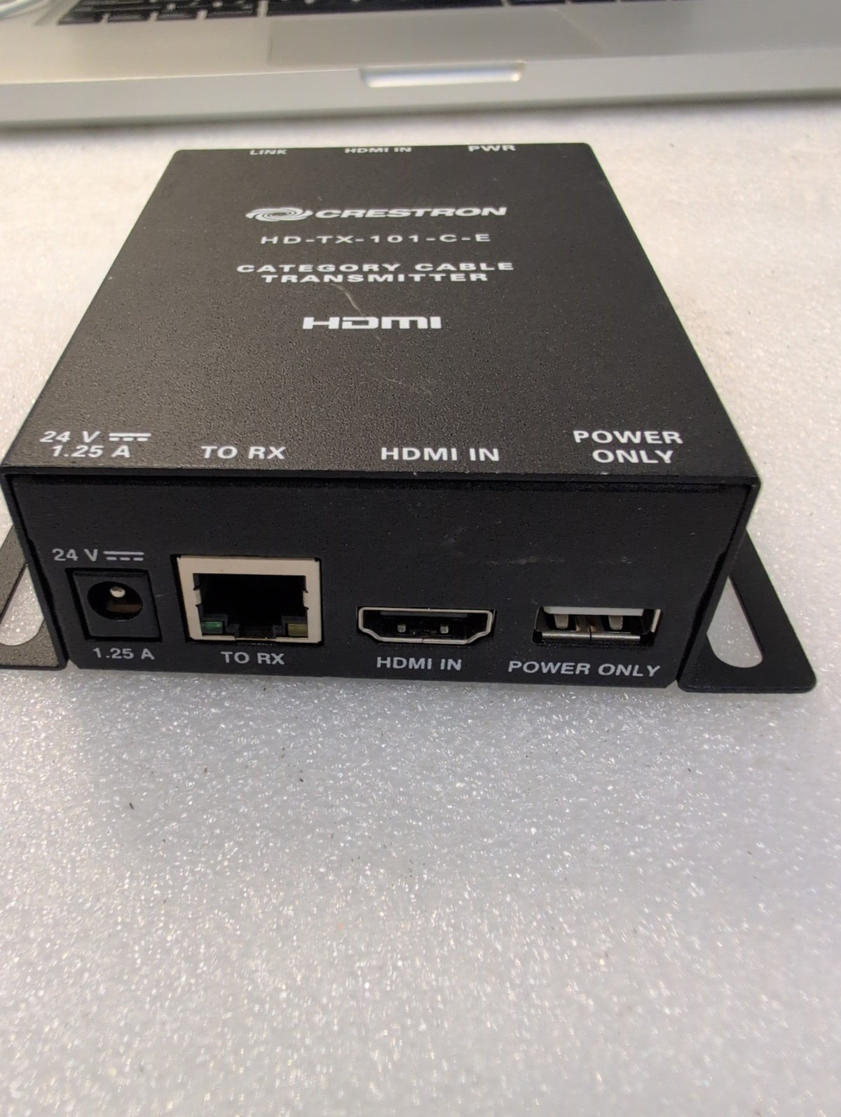 🎸 Crestron HD-TX-101-C-E HDMI Category Cable Transmitter Extender Black