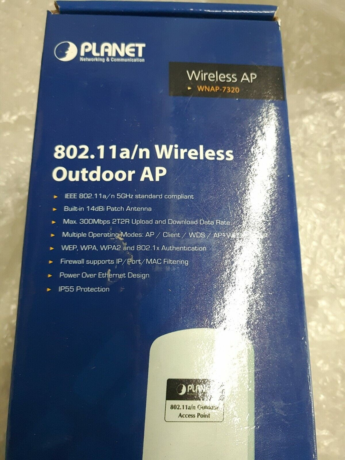 - NEW PLANET WNAP-7320  802.11a/n 5GHz 300Mbps Wireless Outdoor AP Router 