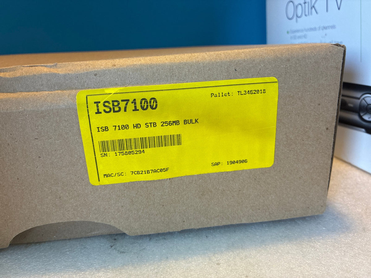 🔥 Cisco ISB7100 HD Digital Cable Set-Top Box for TELUS Optik TV, 256MB Black