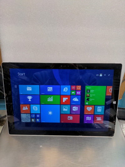 - (AS IS) Surface Pro 3 1631 i5-4300U /4GB/128GB SSD win8(LCD Cracked/NO Touch)