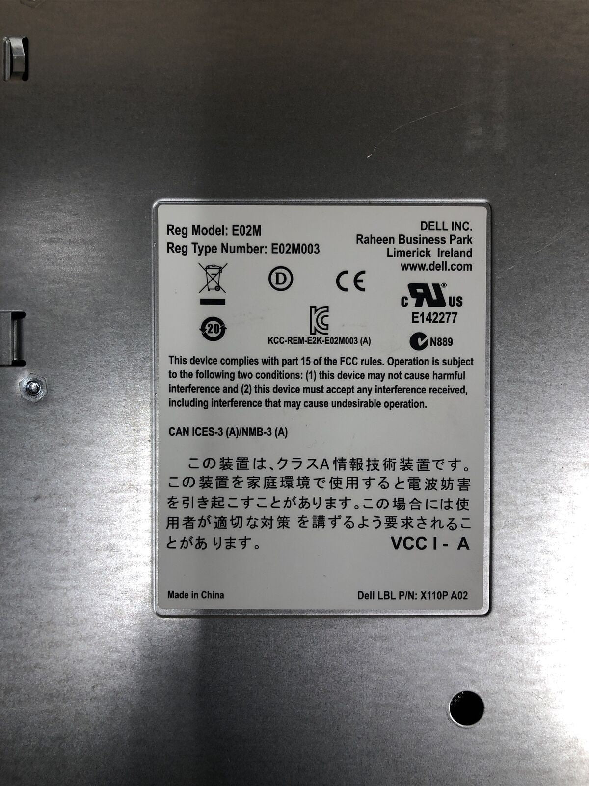 +Dell MD3660i 10GB ISCSI Controller - RR9F6