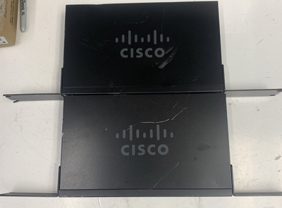 Lot of 2 Cisco SG110-16 16 Gigabit Ethernet GbE Ports Switch
