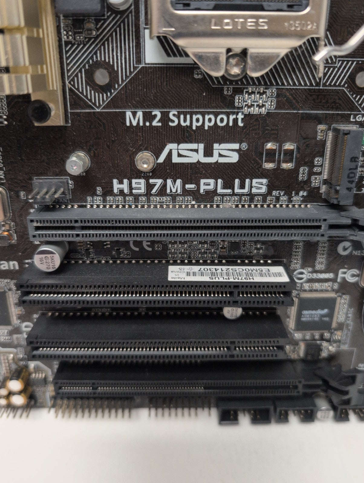 🔥 ASUS H97M-PLUS Motherboard LGA 1150 Intel H97 DDR3 SATA HDMI Micro ATX -