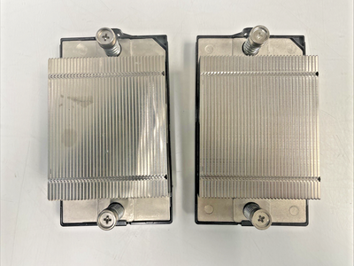 2X Heatsink 0M112P CPU Cooling Radiator Cooler4DELL  R620  +