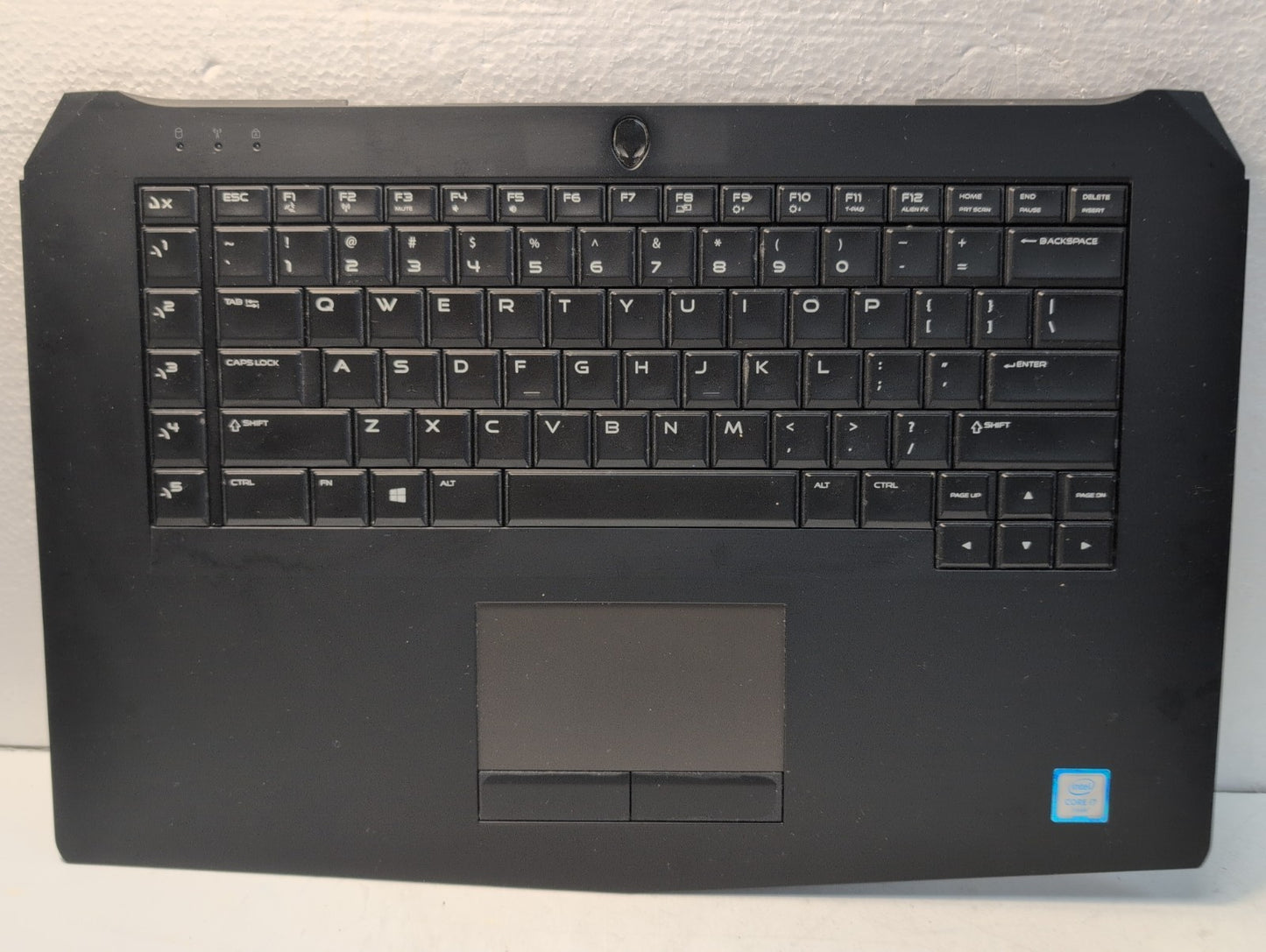 🔥NICE Dell Alienware 15 R2 Palmrest w/Touchpad Keyboard KXN8G AP18E000100 -