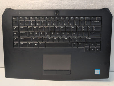 🔥NICE Dell Alienware 15 R2 Palmrest w/Touchpad Keyboard KXN8G AP18E000100 -