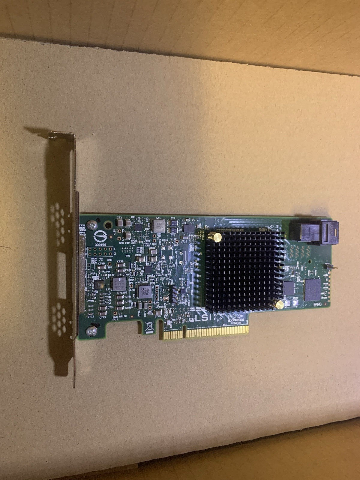 🔥 LSI LSI00346 9300-4i SGL SAS 4Port 12Gb/s PCI-Express 3.0 HBA Controller Card