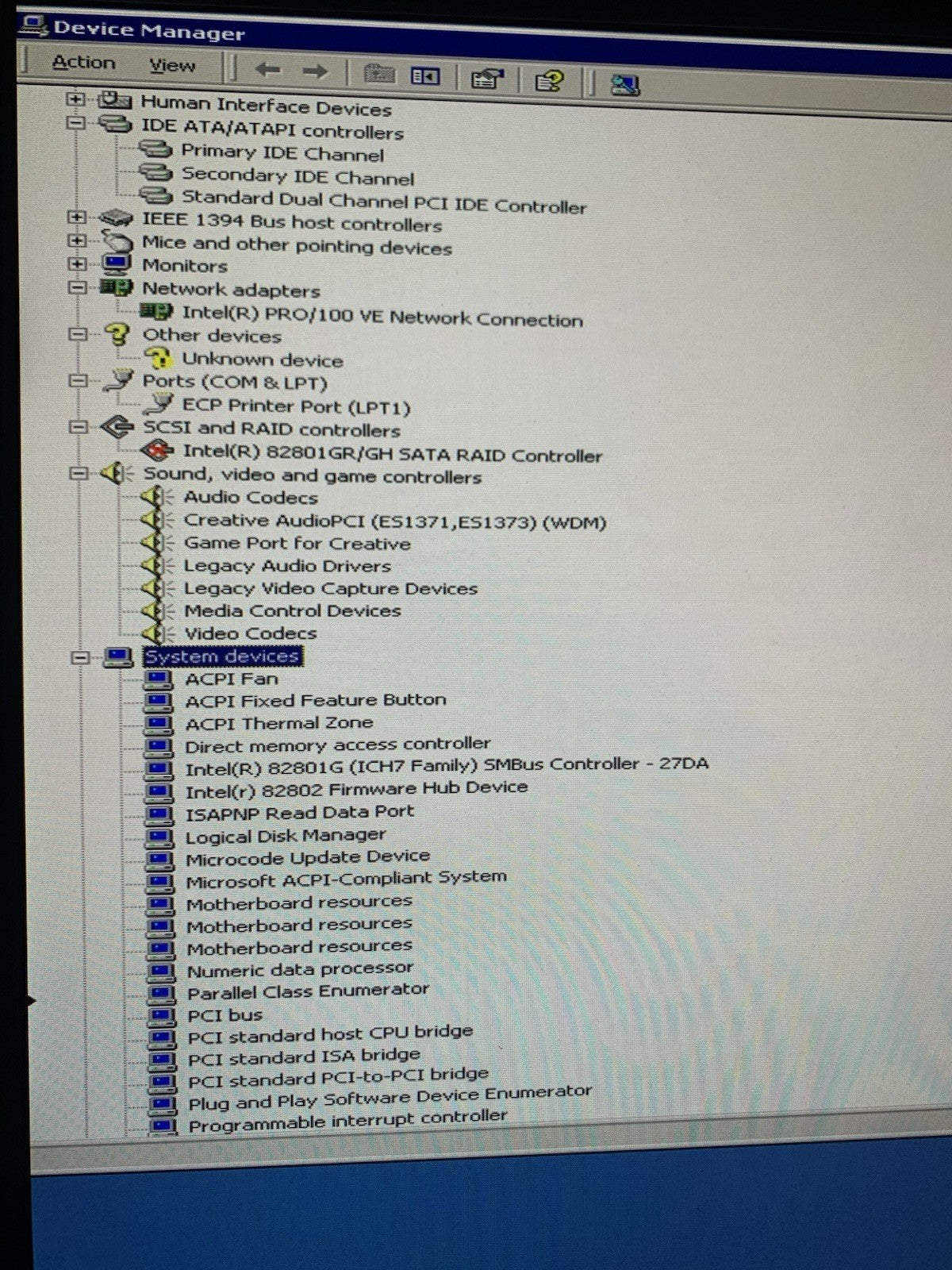 🔥 HP Desktop PD 2.8GHZ 512MB RAM 40GB HD DVD Windows 2000 SP4