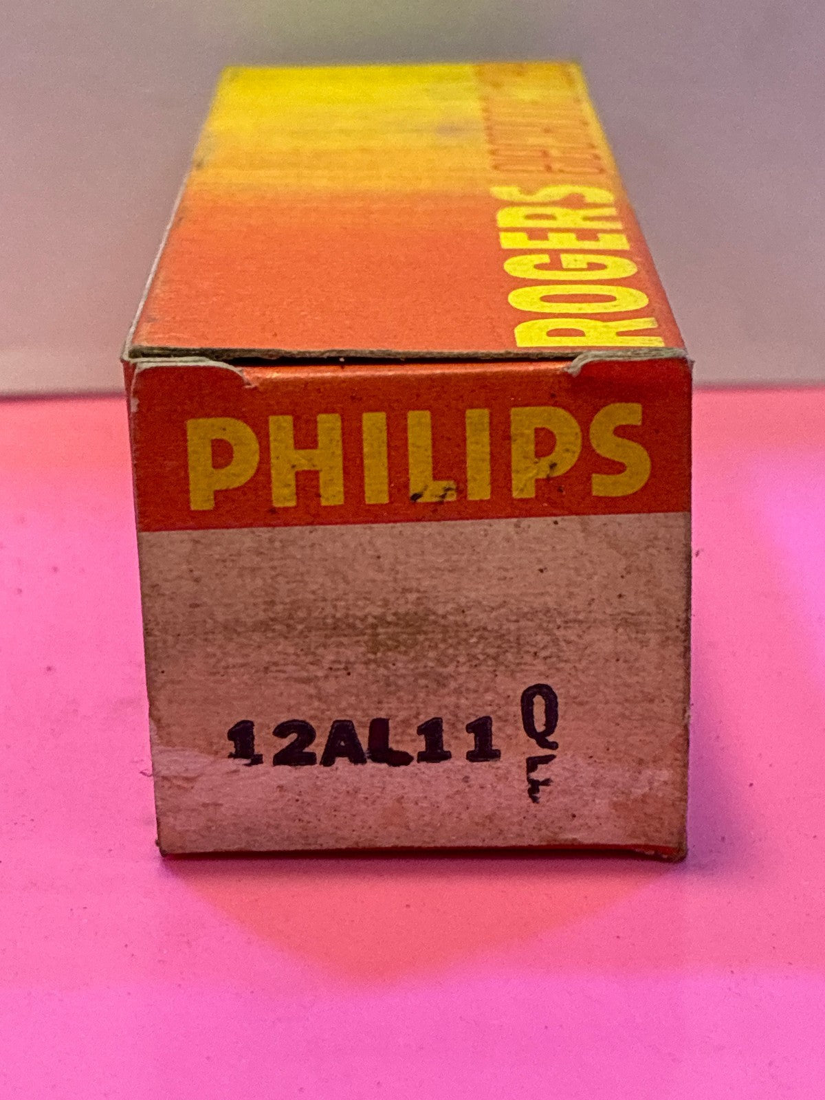 🔥 Philips 12AL11 Vacuum Tube New Old Stock in Original Box