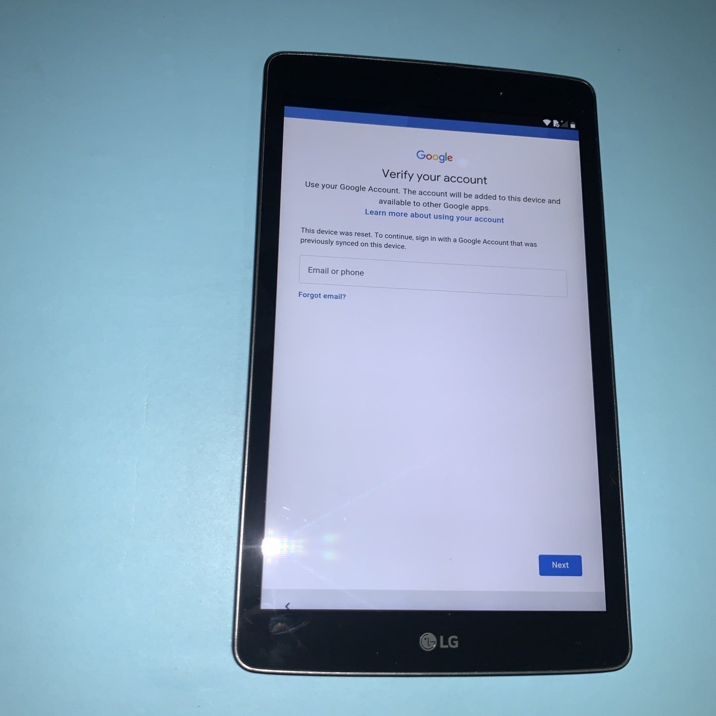 model name LG GPa III 8.0 FHD LGV522 (read)