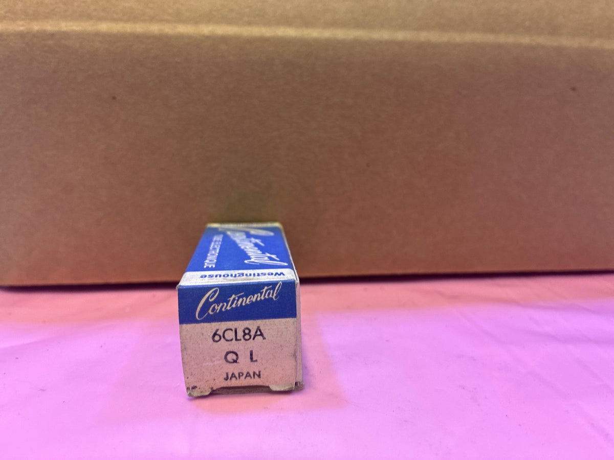 🔥 Westinghouse Continental 6CL8A Vacuum Tube NOS Triode-Pentode Japan